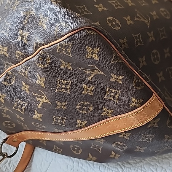 💎✨Beautiful✨💎 Authentic Louis Vuitton Monogram Keepall 60 Bandouliere - Picture 12 of 16